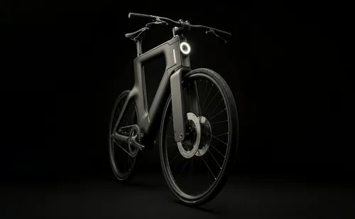 bike with dark background