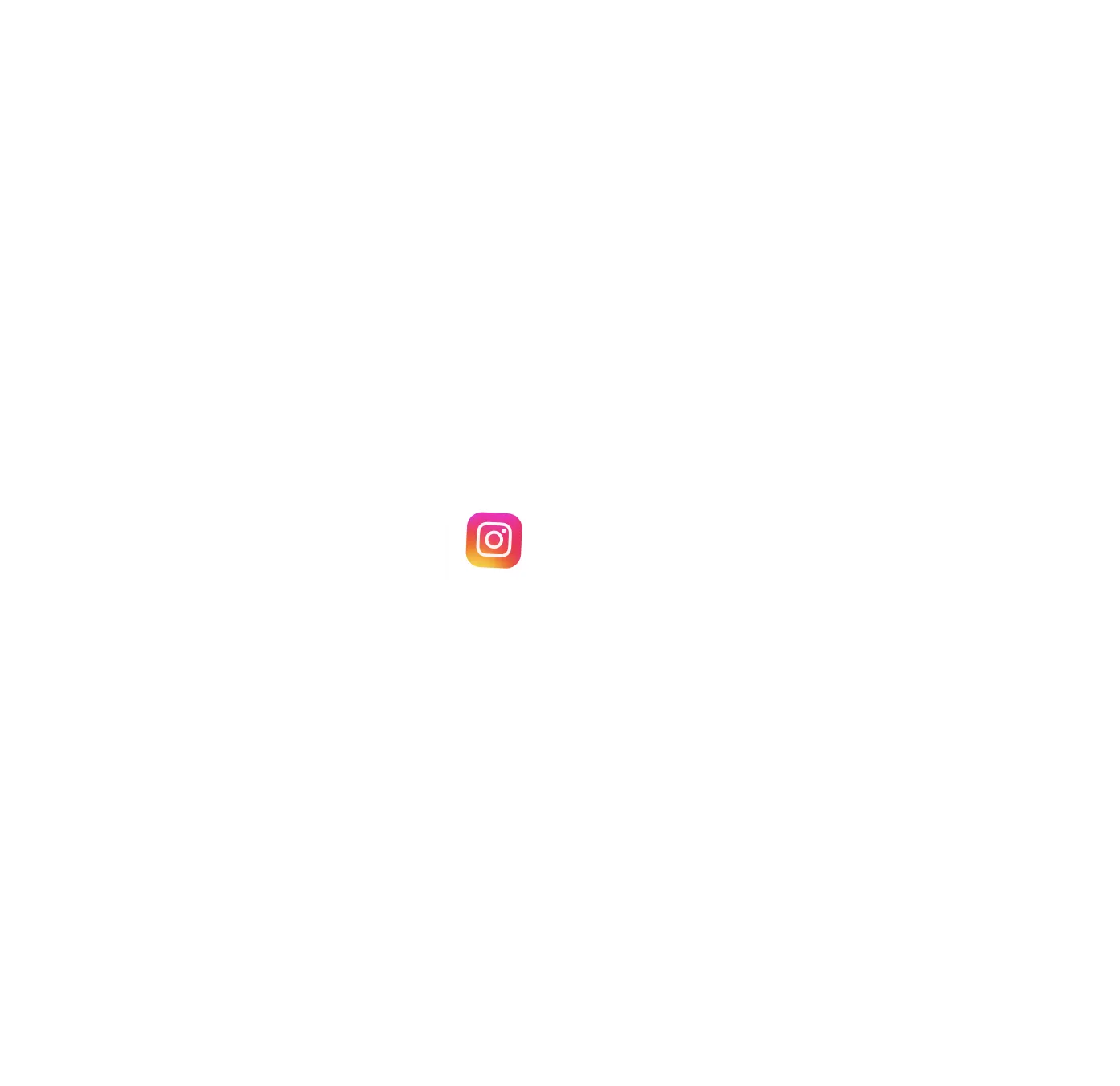 Instagram logo in gradient colors inside a rounded square on a white background.