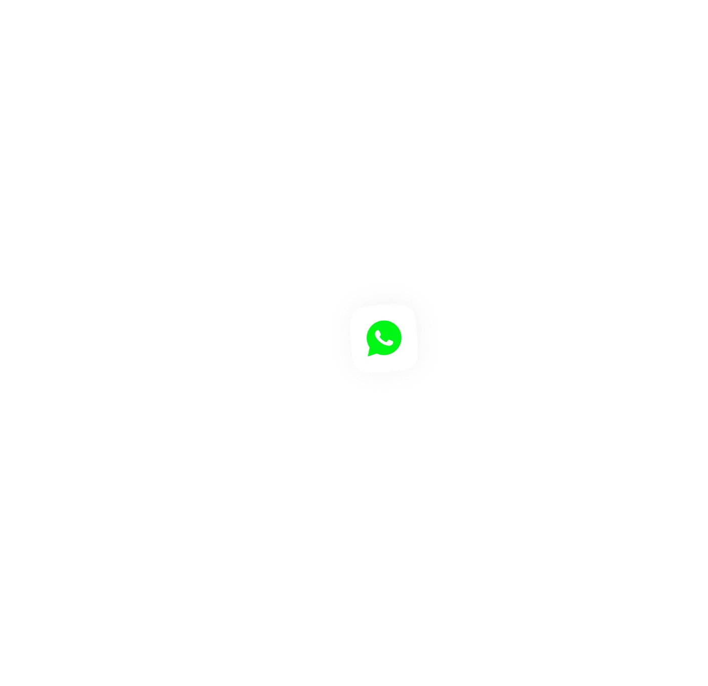 WhatsApp logo showing a white phone inside a green chat bubble.