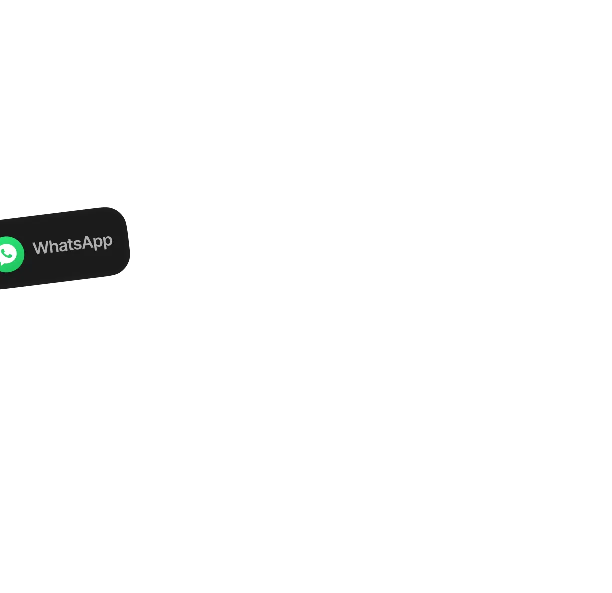Green WhatsApp chat icon with a white speech bubble and phone symbol inside.
