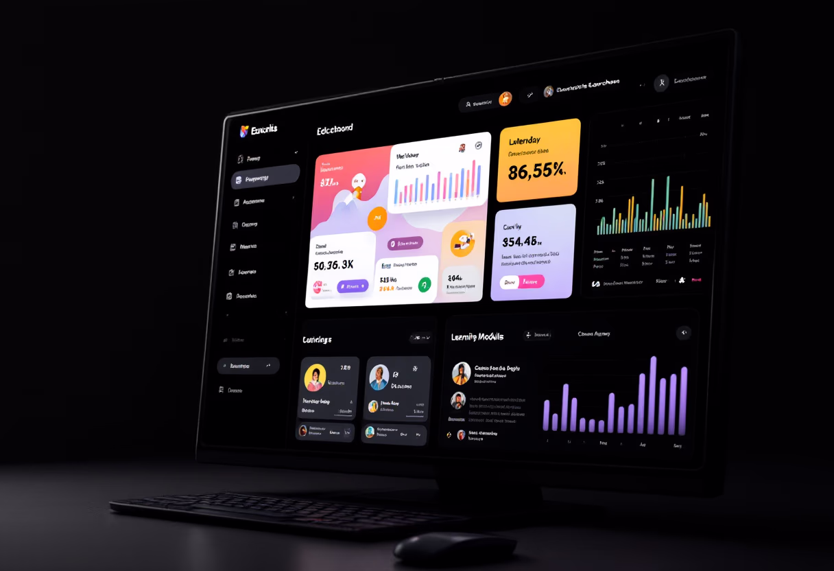 [interface] image of software interface (for a edtech)