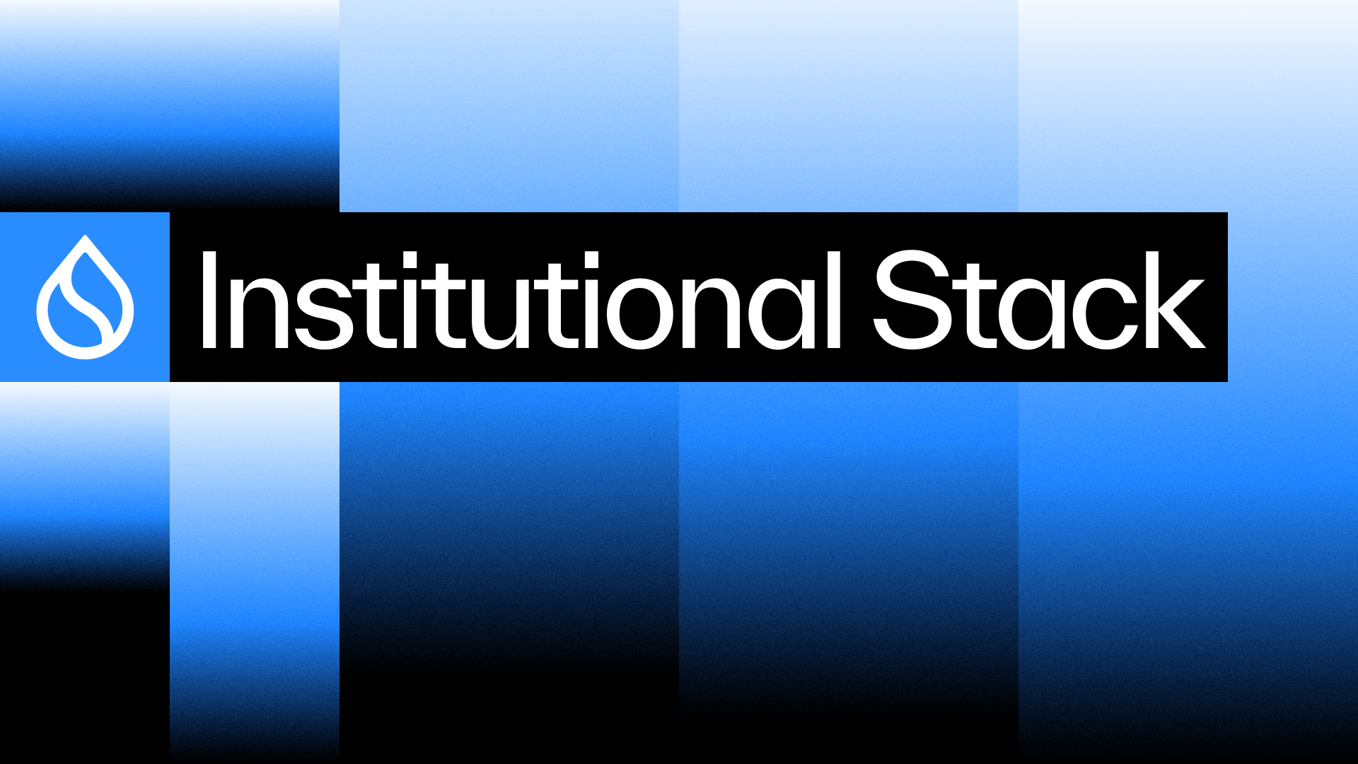 Sui Institutional Stack | Programmable Financial Rails