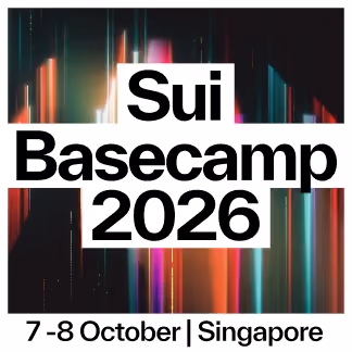 Sui Basecamp 2026 event promo, October 7-8, 2026