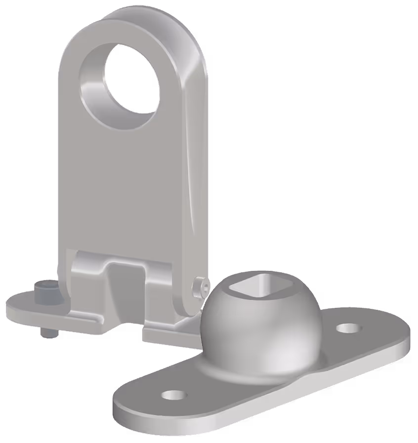 Repeatable hardware mounting component designed to support scalable lab automation systems