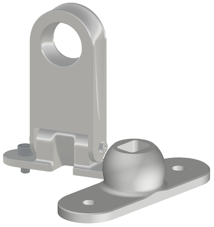 Repeatable hardware mounting component designed to support scalable lab automation systems