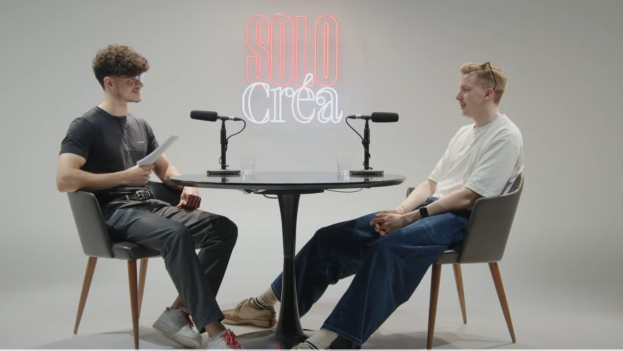 Solo Créa, le plateau du podcast produit par Creative Prods