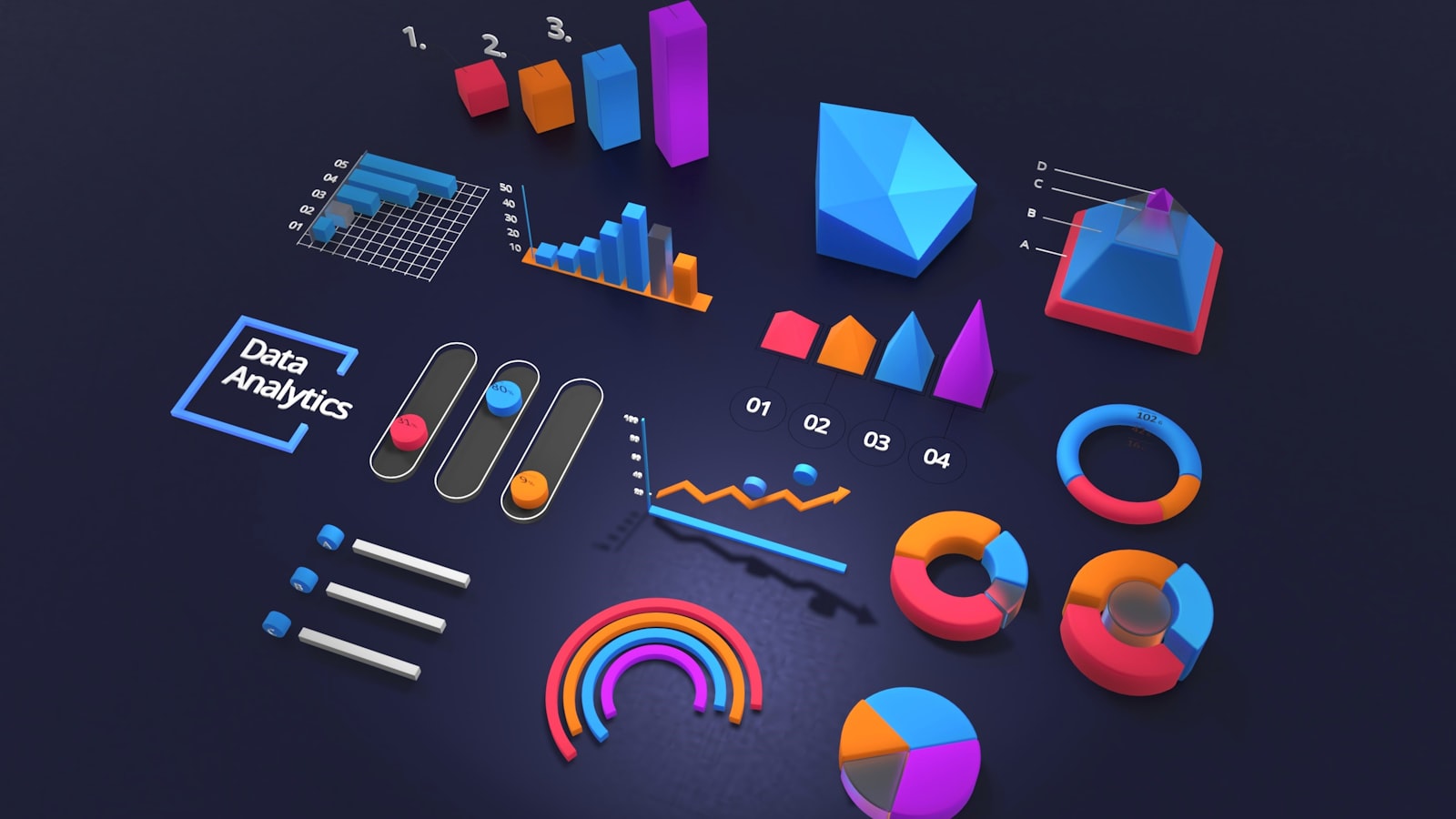 Tableau de bord analytics affichant des courbes de performance marketing