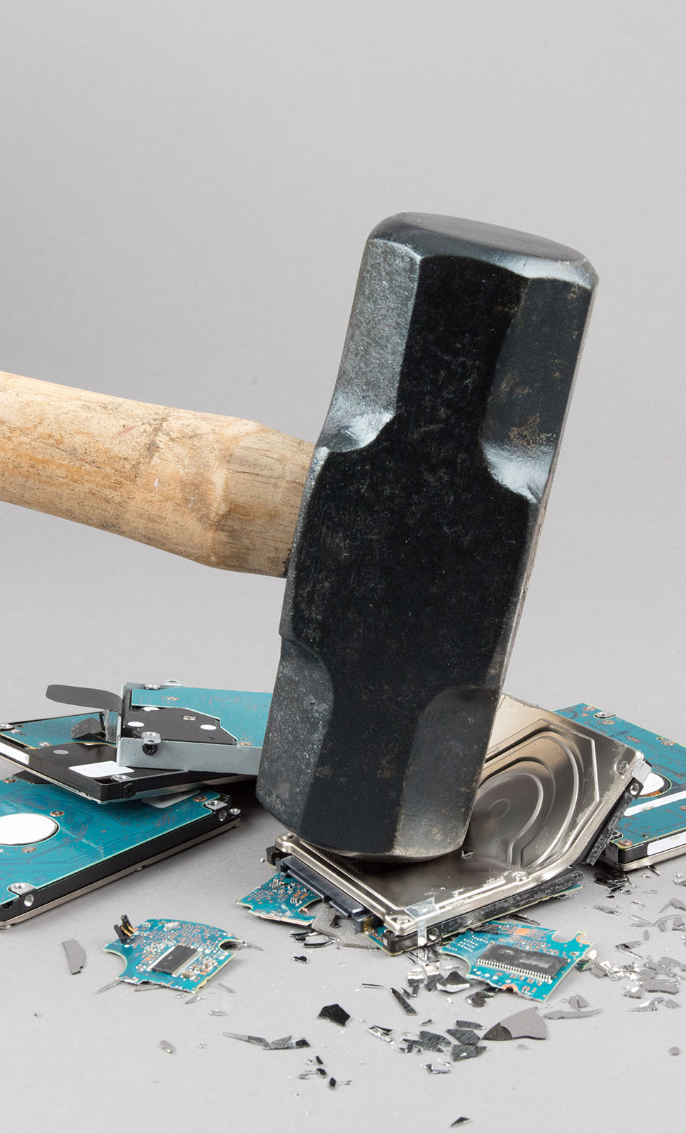 Secure Transportation offers hard drive destruction services.