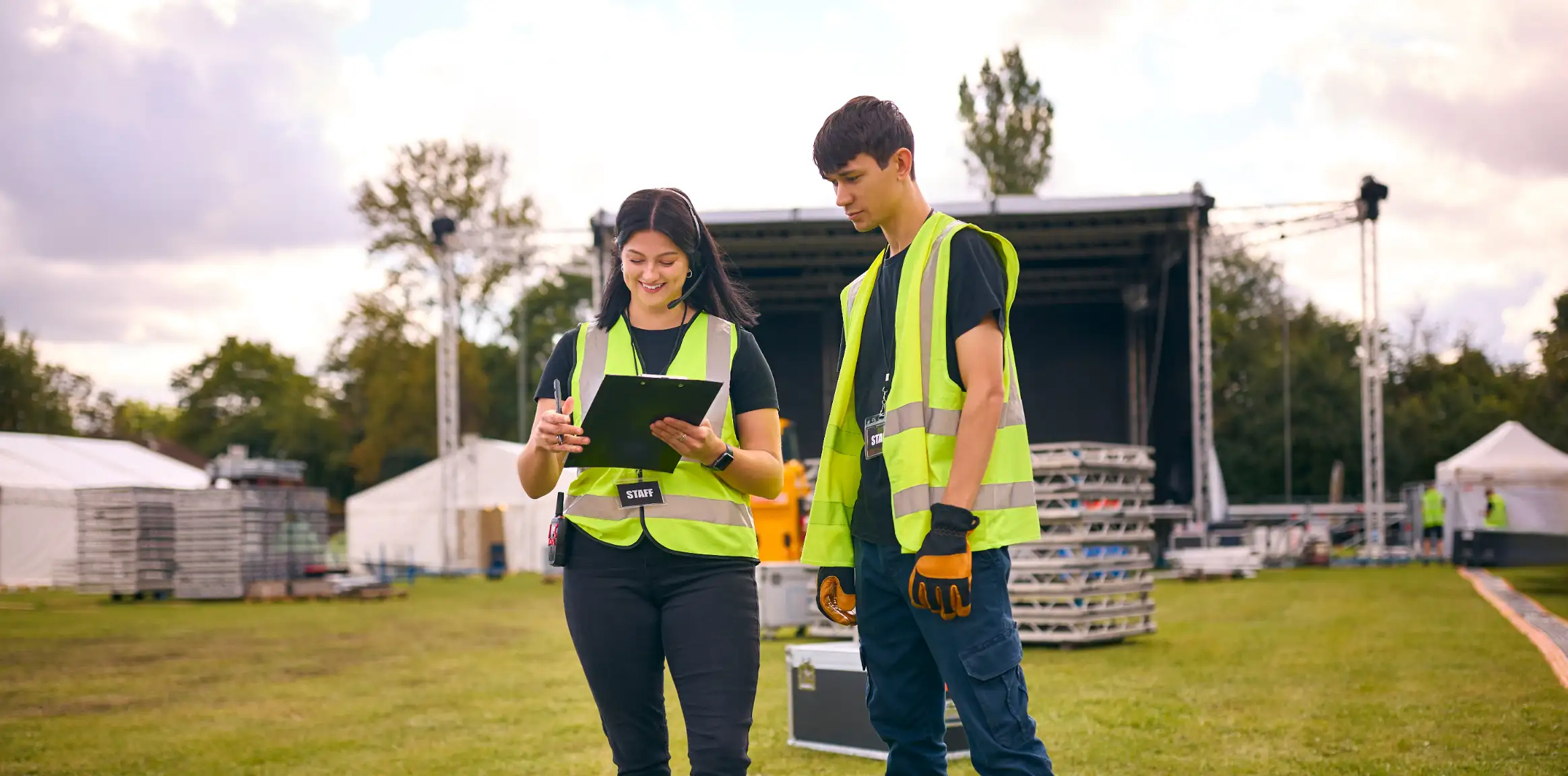 Secure Transportation staff coordinate with client venue managers so delivery happens smoothly.