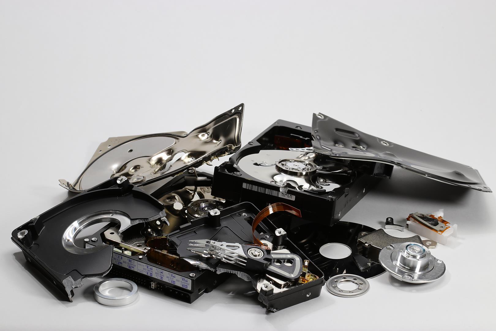 Secure Transportation shreds hard drives on client premises with witnesses for full transparency.
