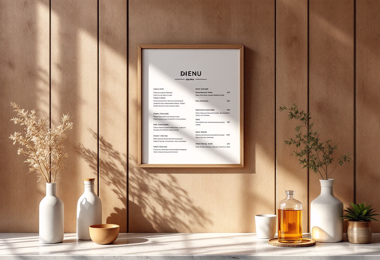 image of popular drink menu (for a bars & pub)