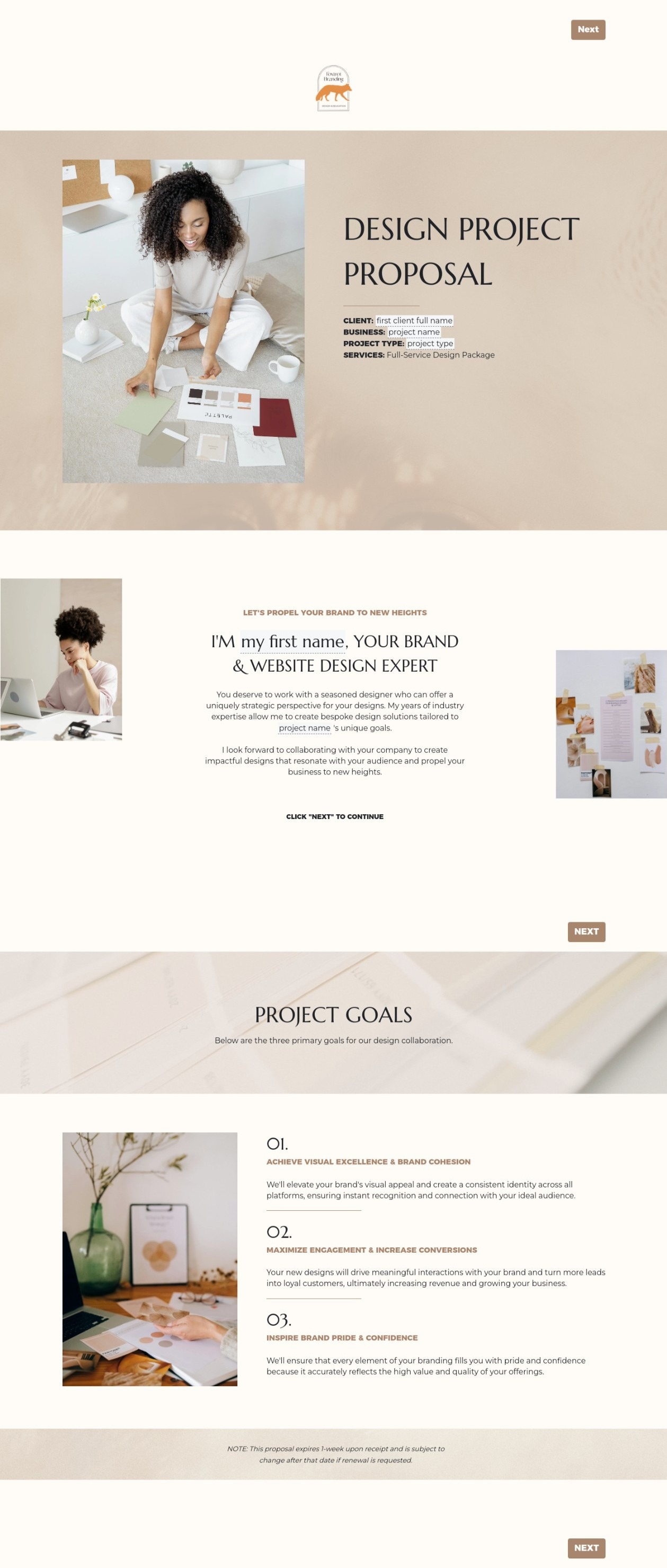 Brand & Web Design Project Proposal