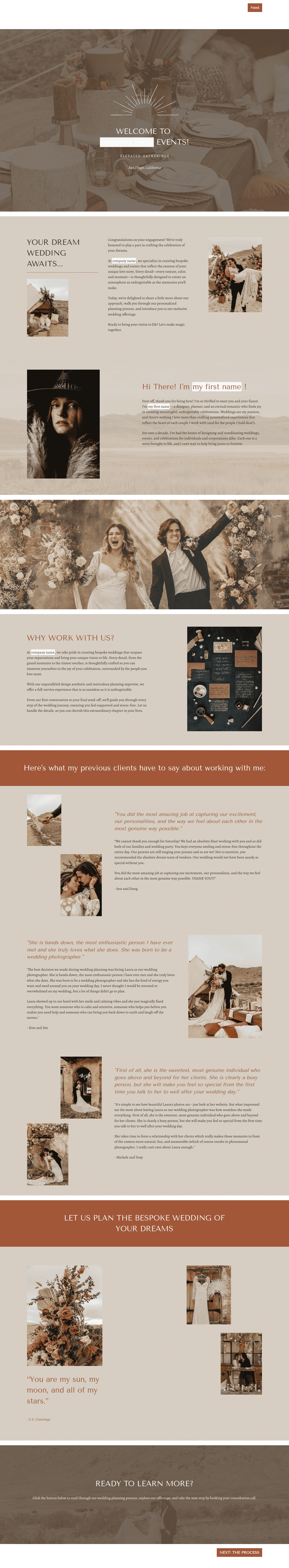 Boho Wedding Planner Pricing Guide