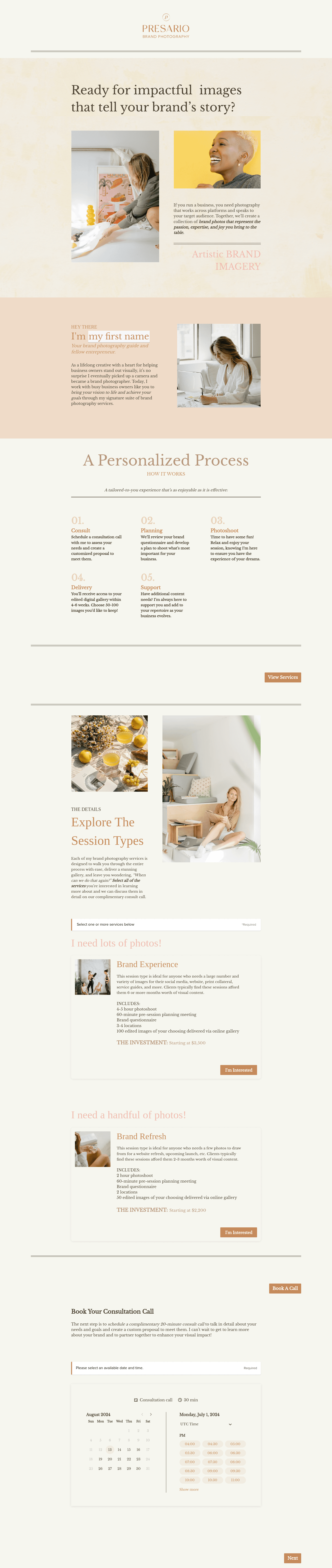 Brand Photography Pricing Guide