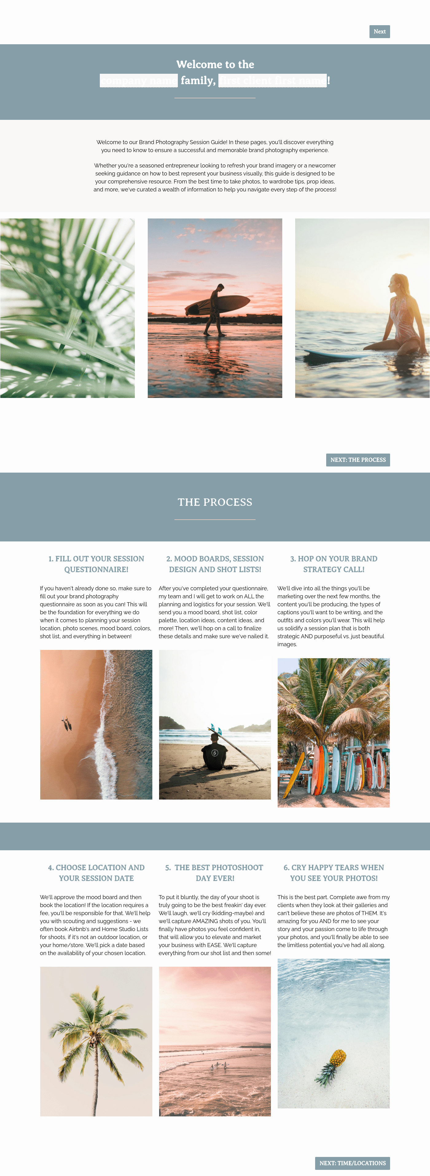 Brand Photography Session Prep Guide