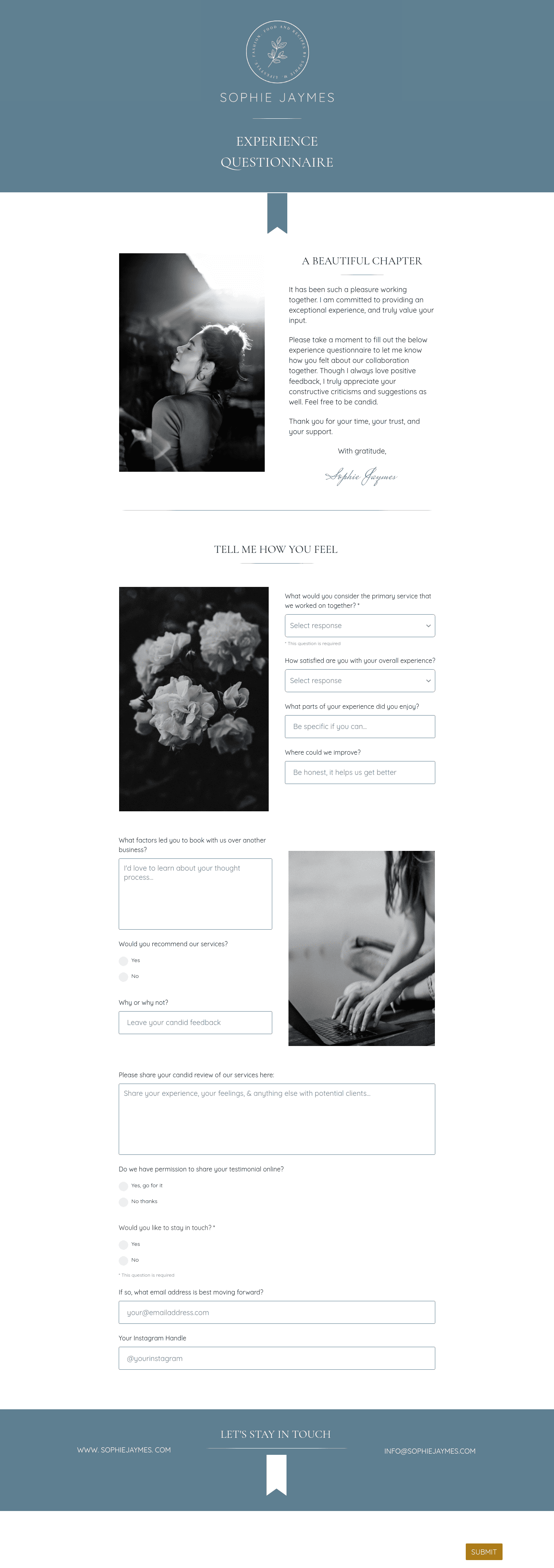 Client Experience Survey