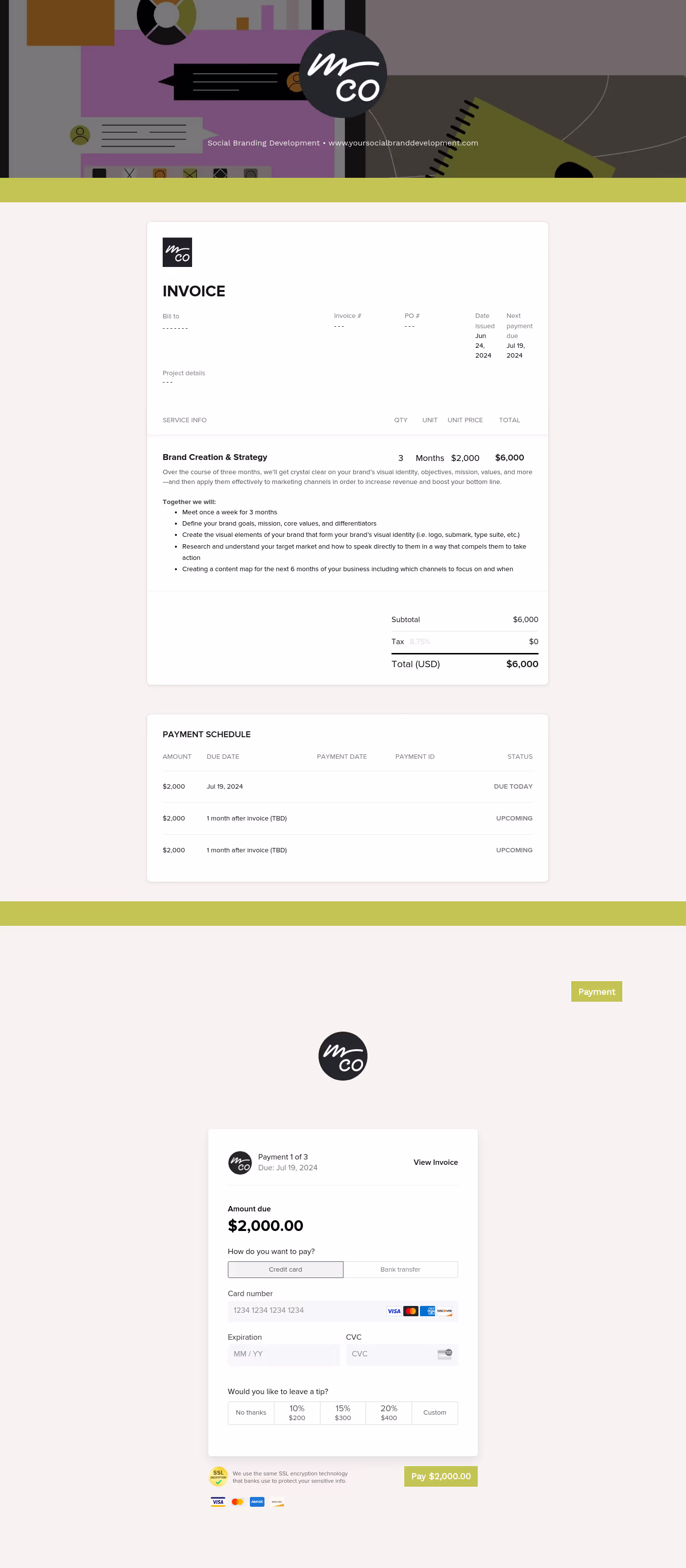 Design Invoice