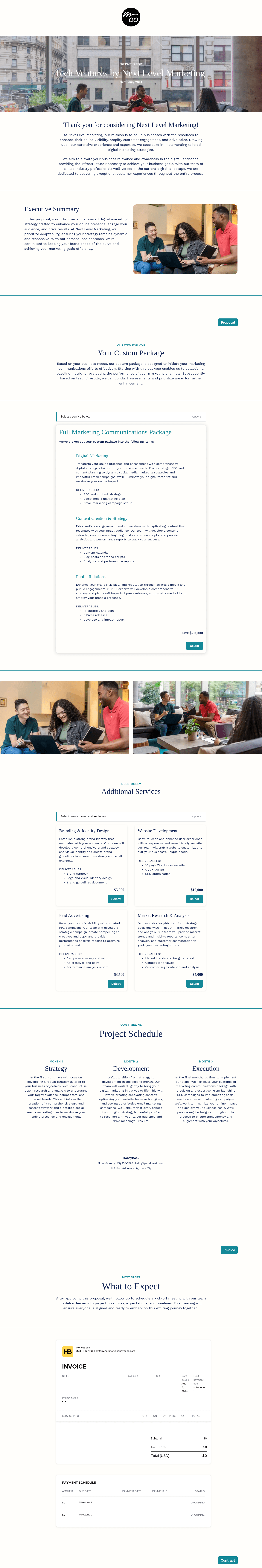 Digital Marketing Proposal