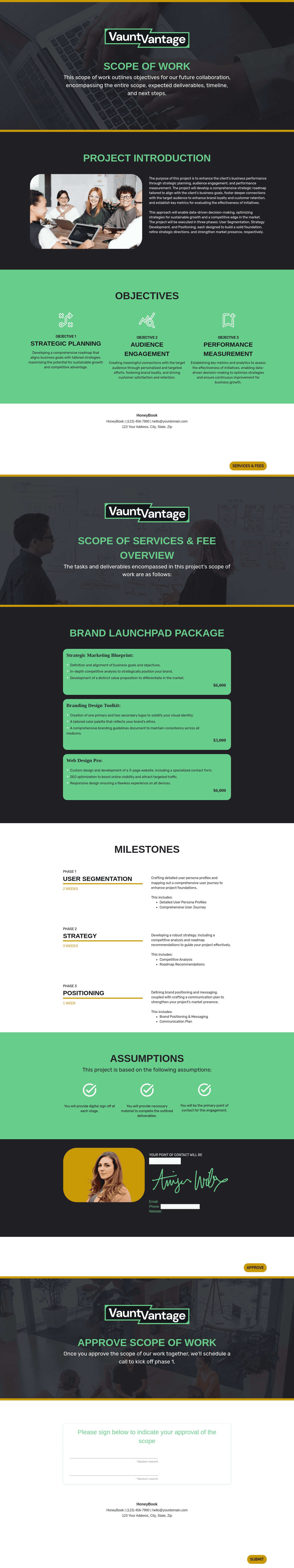 Marketing Agency Scope of Work