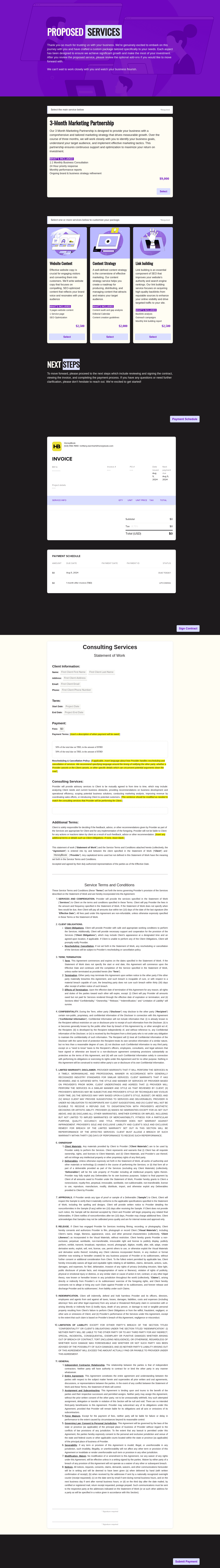 Marketing Consultant Proposal