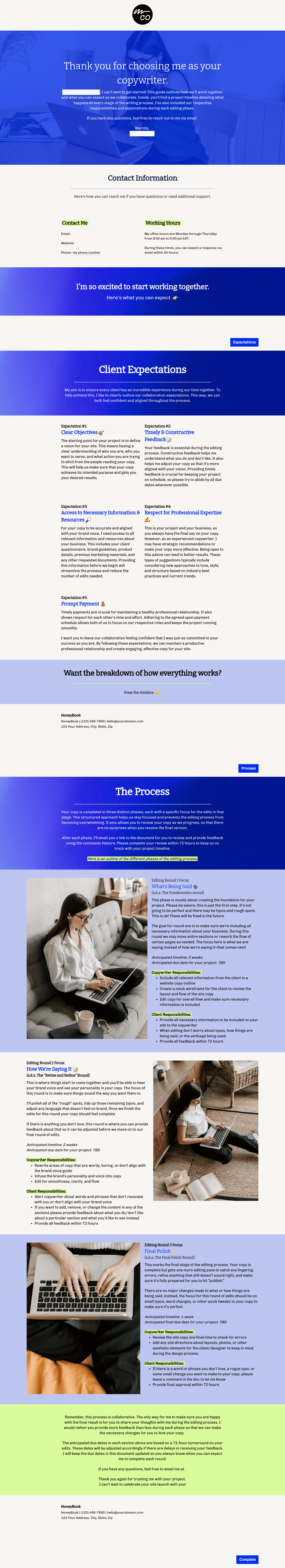 Onboarding Guide for Copywriters