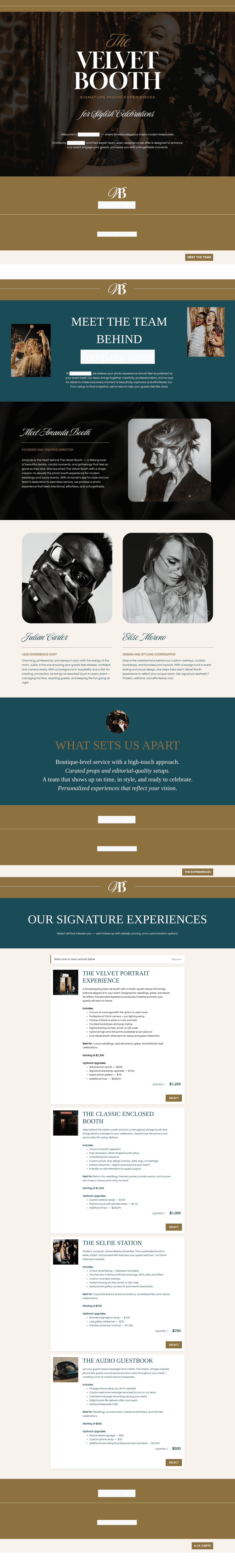 Photo Booth Services Brochure