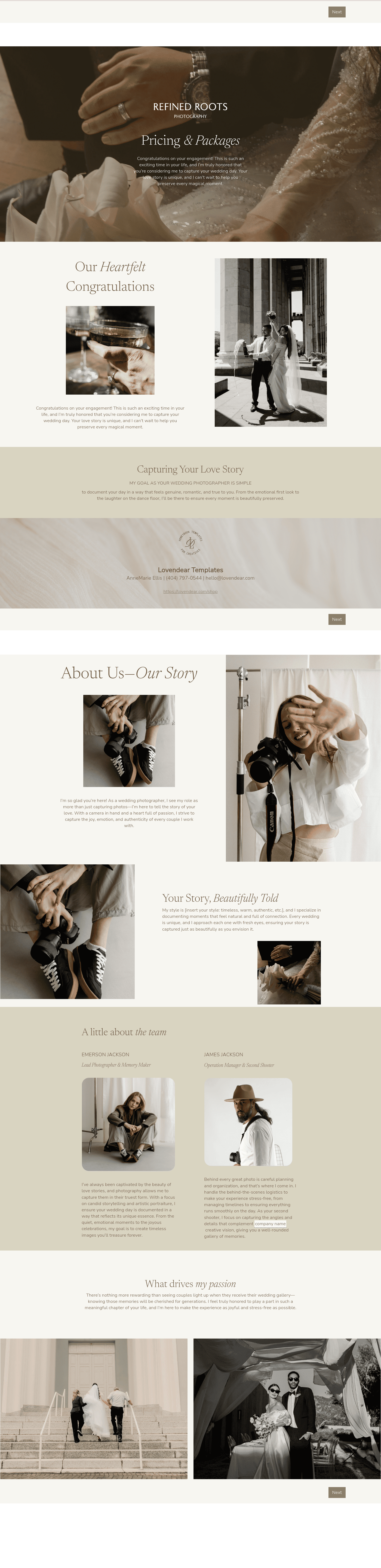 Pricing Guide for Wedding Photographers