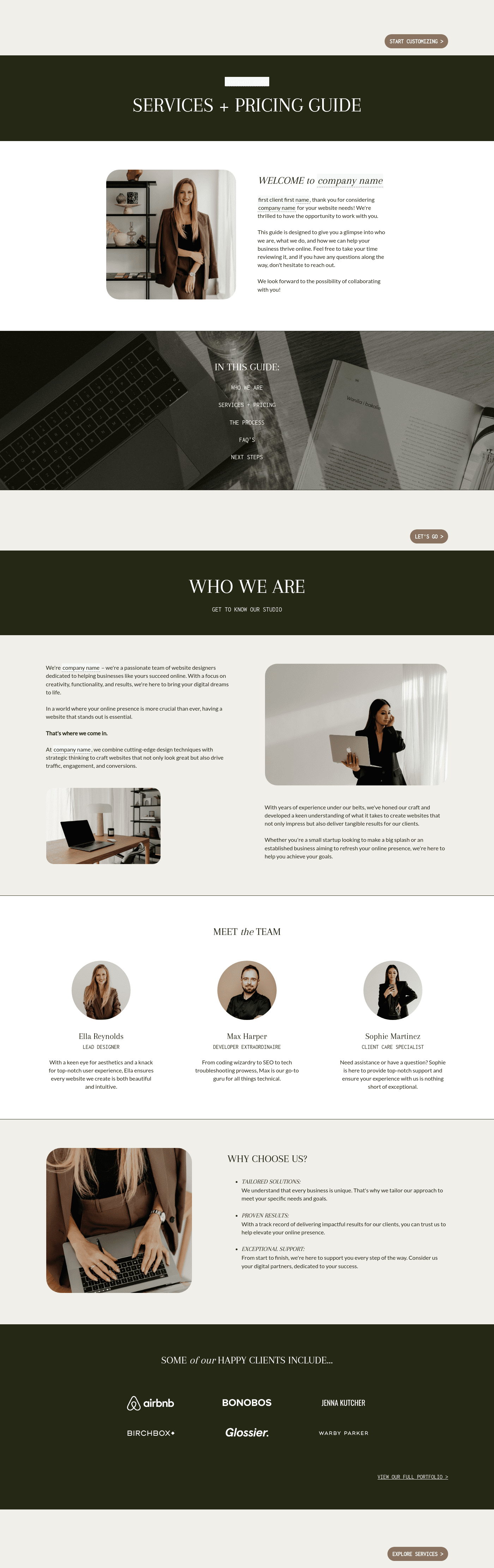 Website Designer Pricing Guide