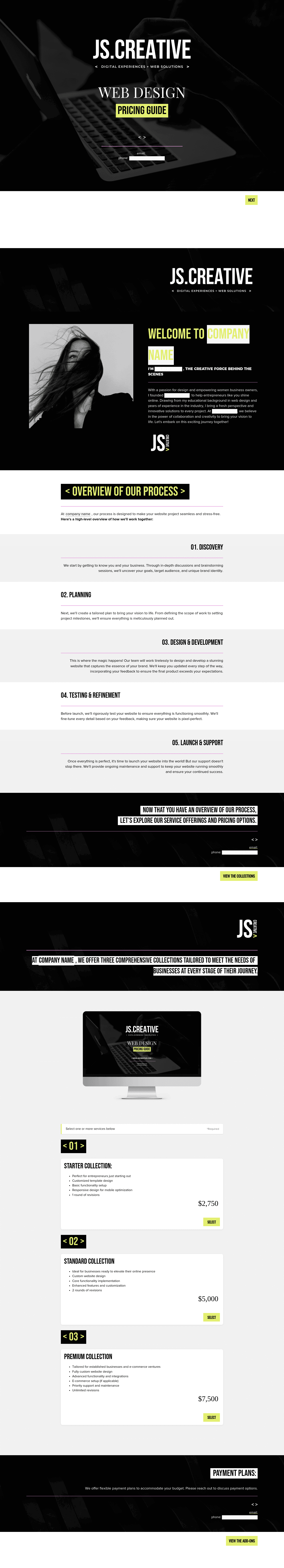 Web Design Service Guide