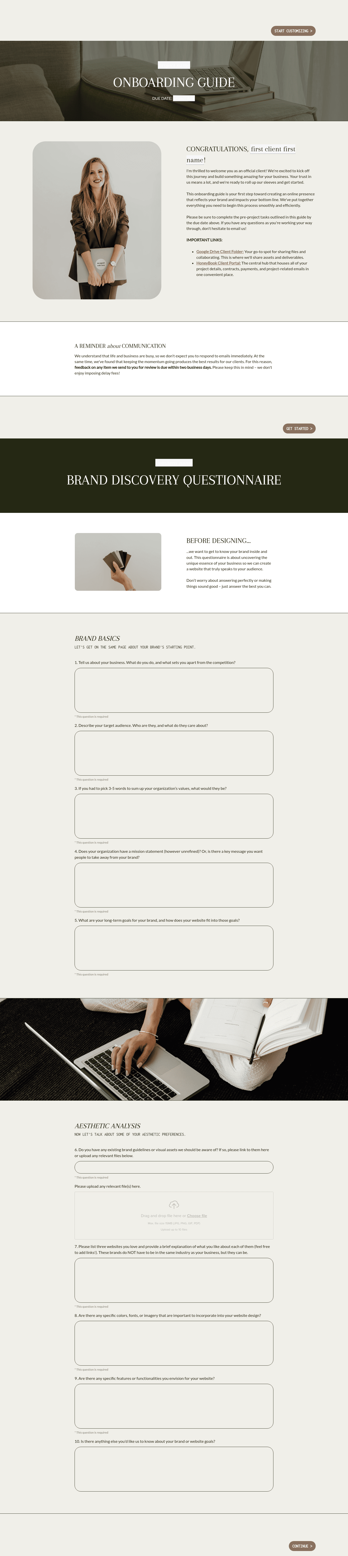 Website Designer Onboarding Guide