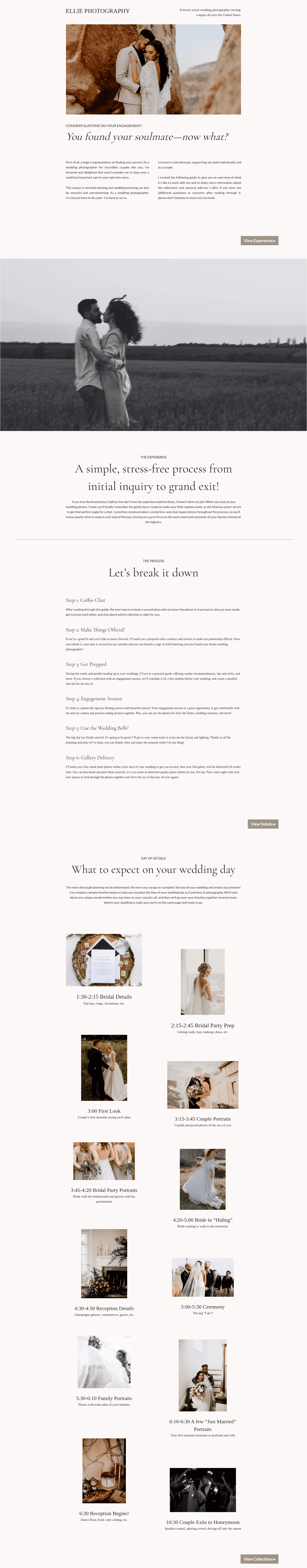 Wedding Photography Client Guide
