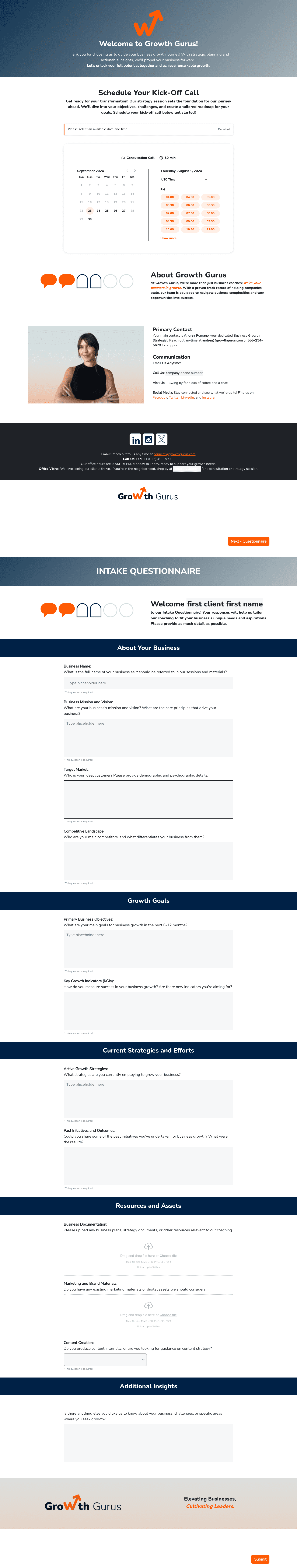 Welcome Guide for Coaches & Consultants