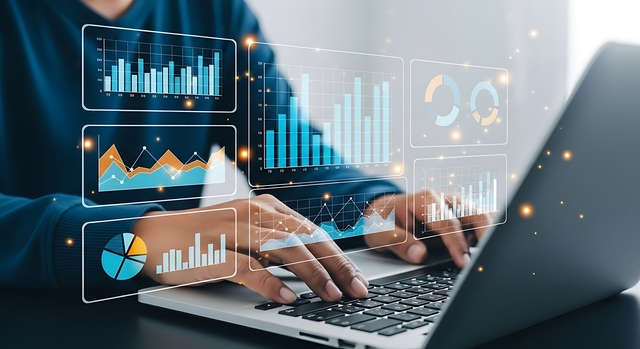 image of business strategy session for a data analytics and business intelligence company