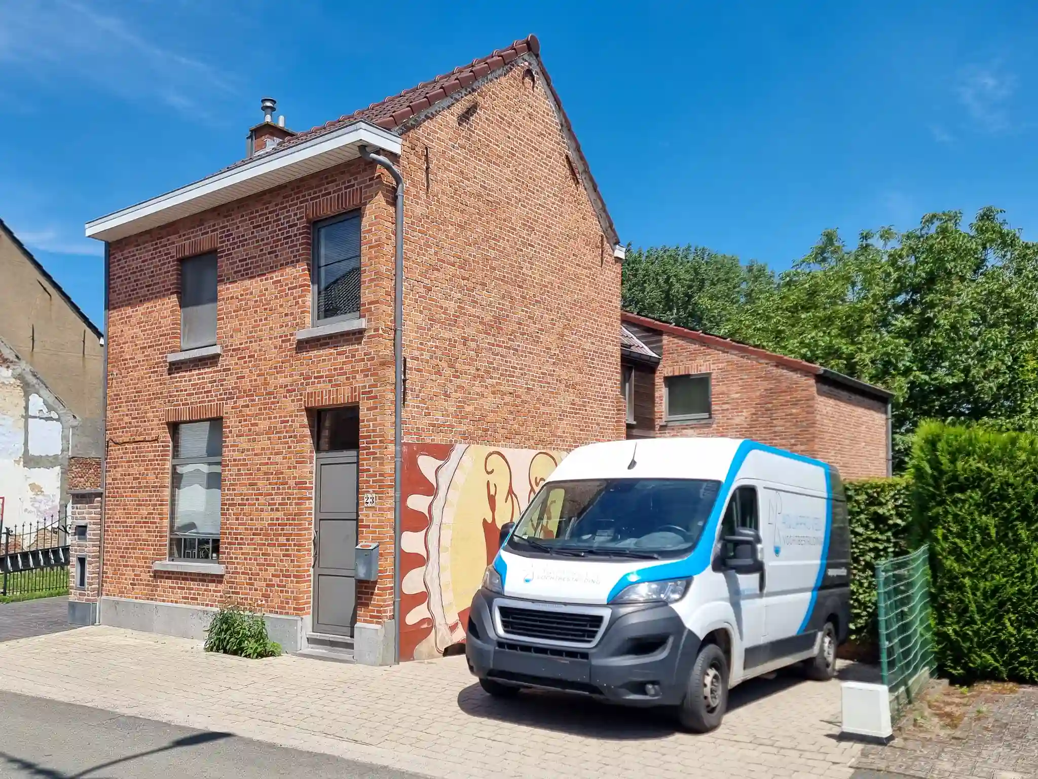 AQUAPROVED volgt de gevel op na de impregnatiebehandeling