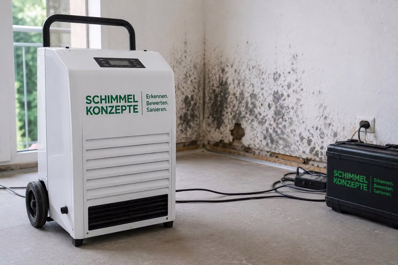 Schimmelanalyse, Schimmel prüfen und Feuchtigkeit messen lassen
