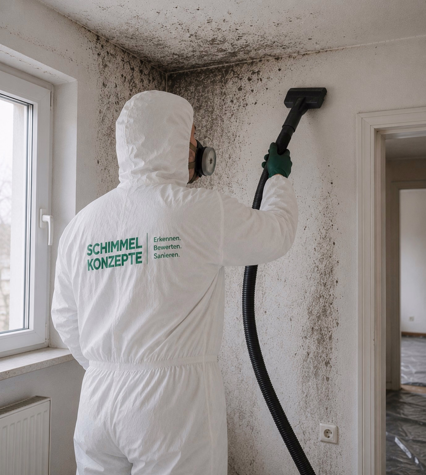 Schimmelentfernung in Kaarst durch zertifizierte Schimmelexperten aus Kaarst.