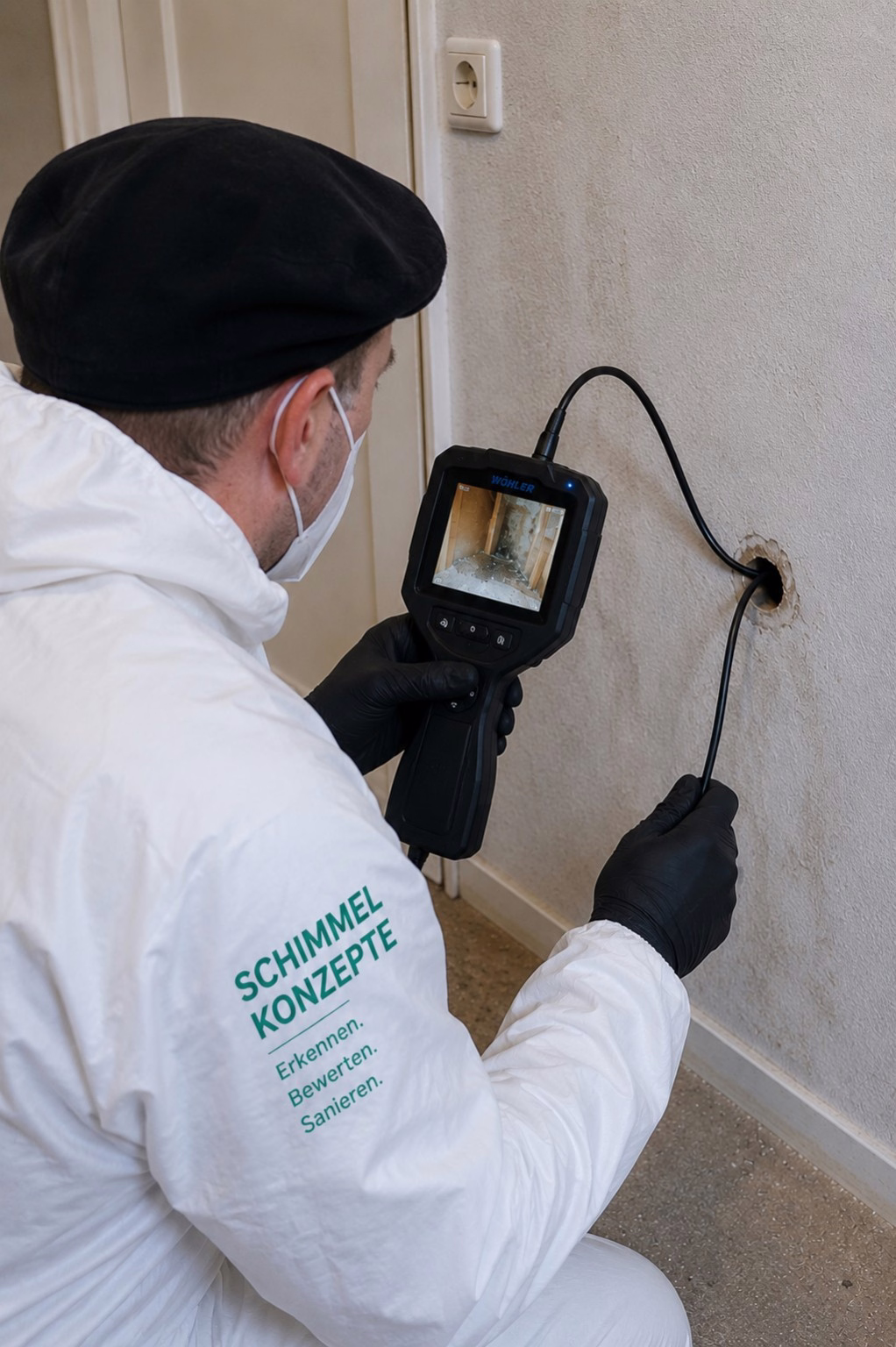 Schimmelbegutachtung in Willich durch zertifizierten Schimmelexperten aus Willich.