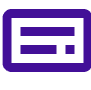 Provet purple and white logo with stylized card or document icon