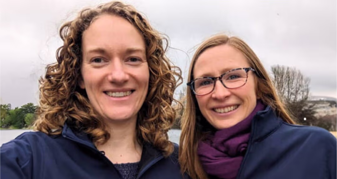 Provet Pay colleagues smiling together outdoors on cloudy day