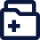 Provet Pay medical document folder icon with plus sign