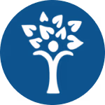 Provet Pay tree logo with stylized white branches forming human-like figure