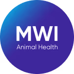 Provet Pay MWI Animal Health logo with blue and purple gradient