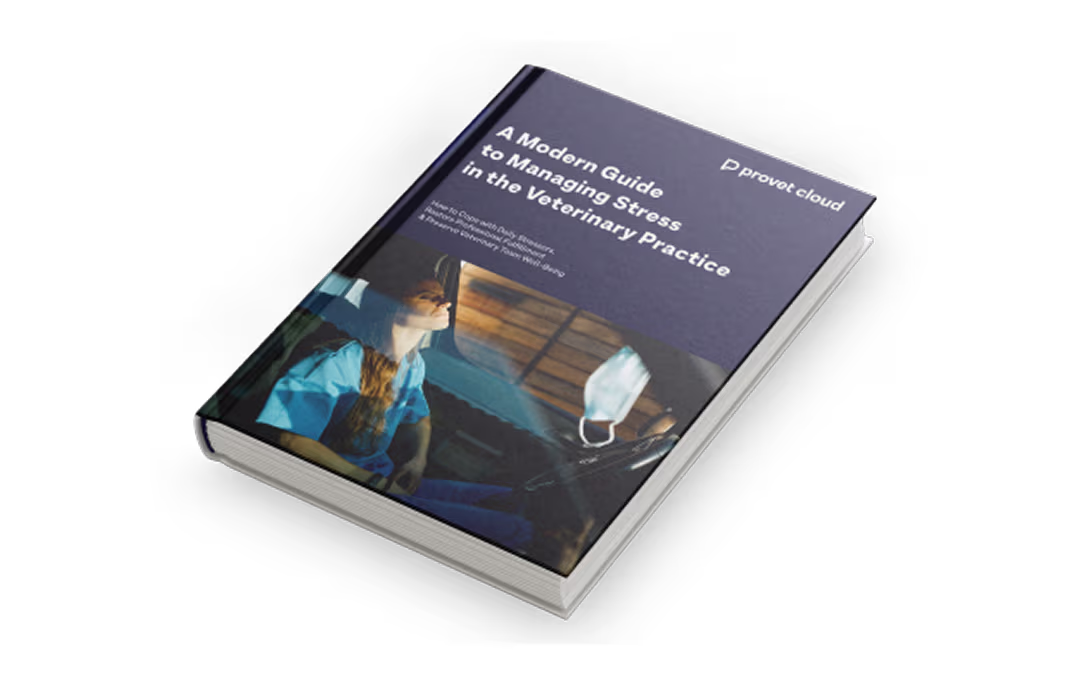 A Modern Guide to Managing Stress in the Veterinary Practice