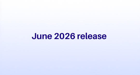 June 2026 Product Release