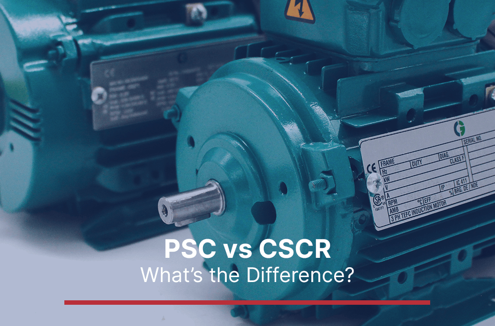 psc and cscr motors