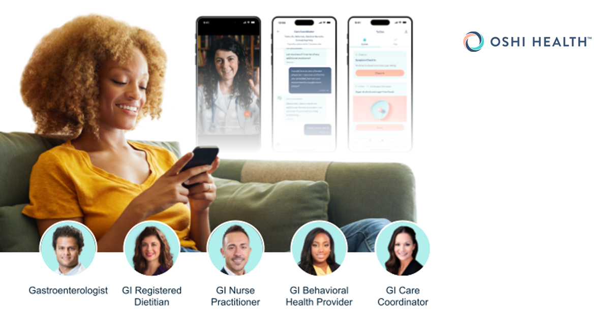 Supportive GI Care — Oshi Health social content