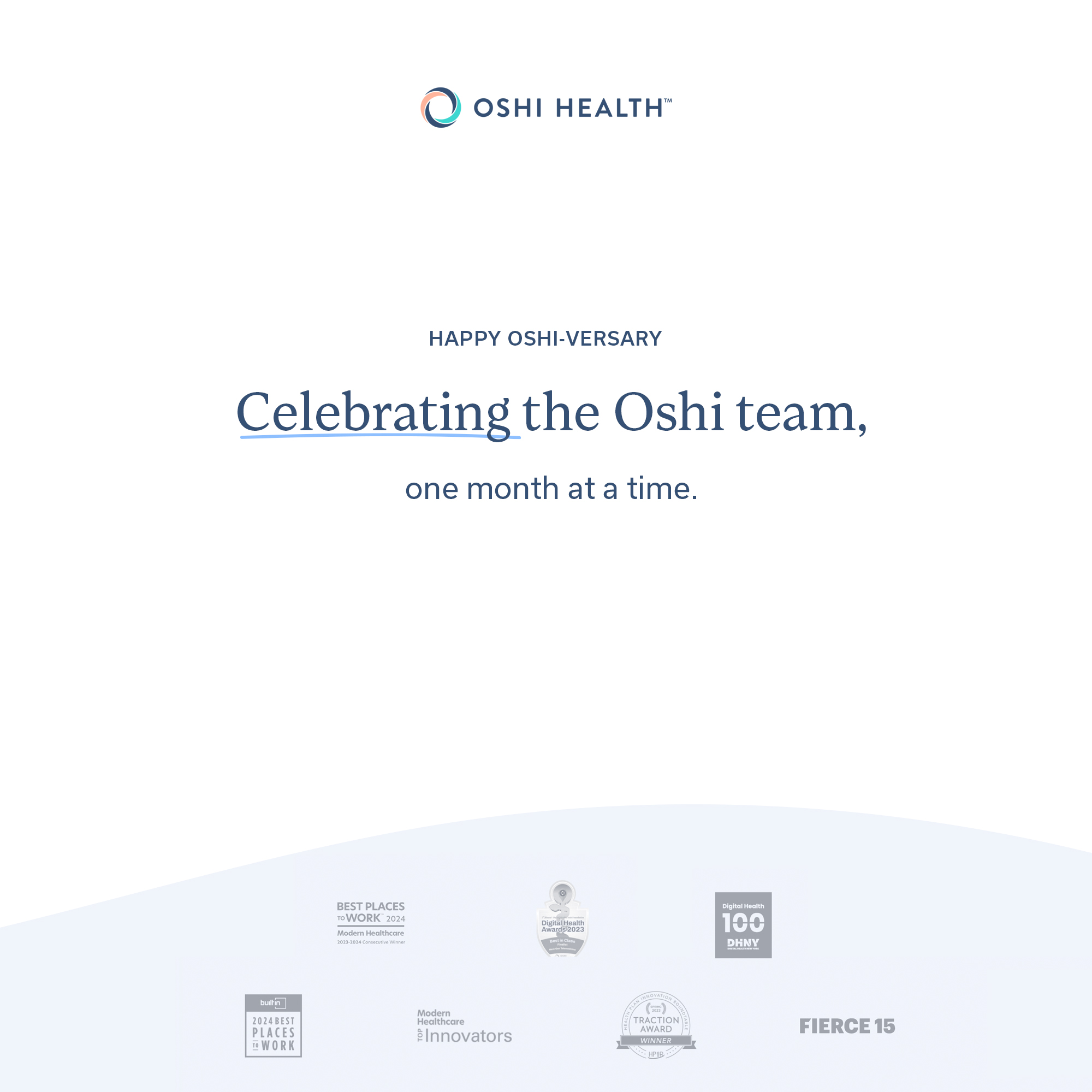 Introduction post — Oshi Health social content