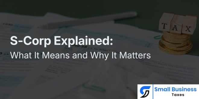 S-Corp Explained: What It Means and Why It Matters