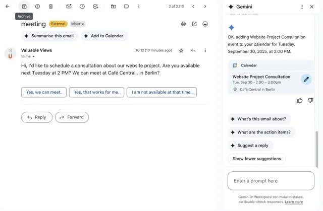 Google Workspace Dashboard Screenshot 