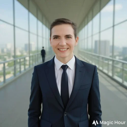 AI headshot Magic Hour